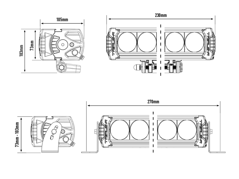 Triple-R 750 Elite_Dimensions
